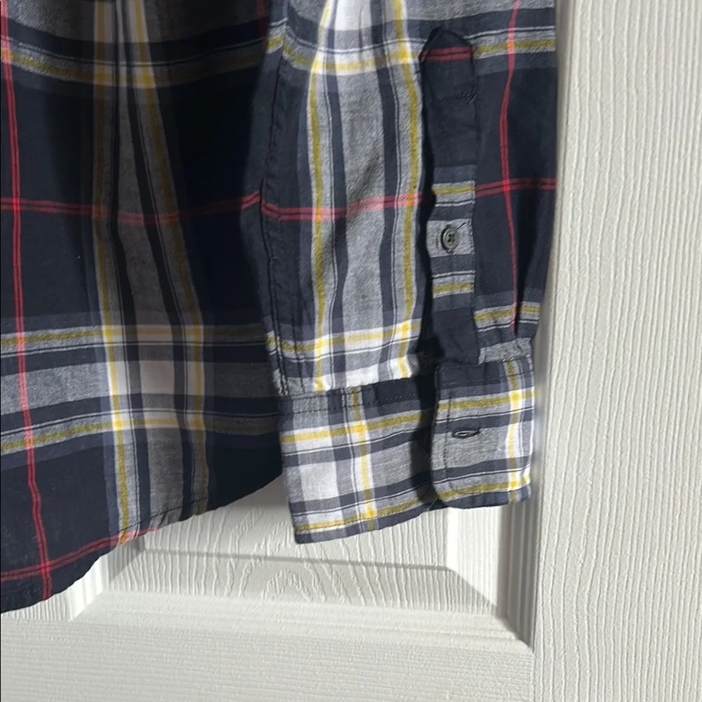 New Joe Fresh Multicolor Plaid Shirt Size XL - Picture 3 of 4